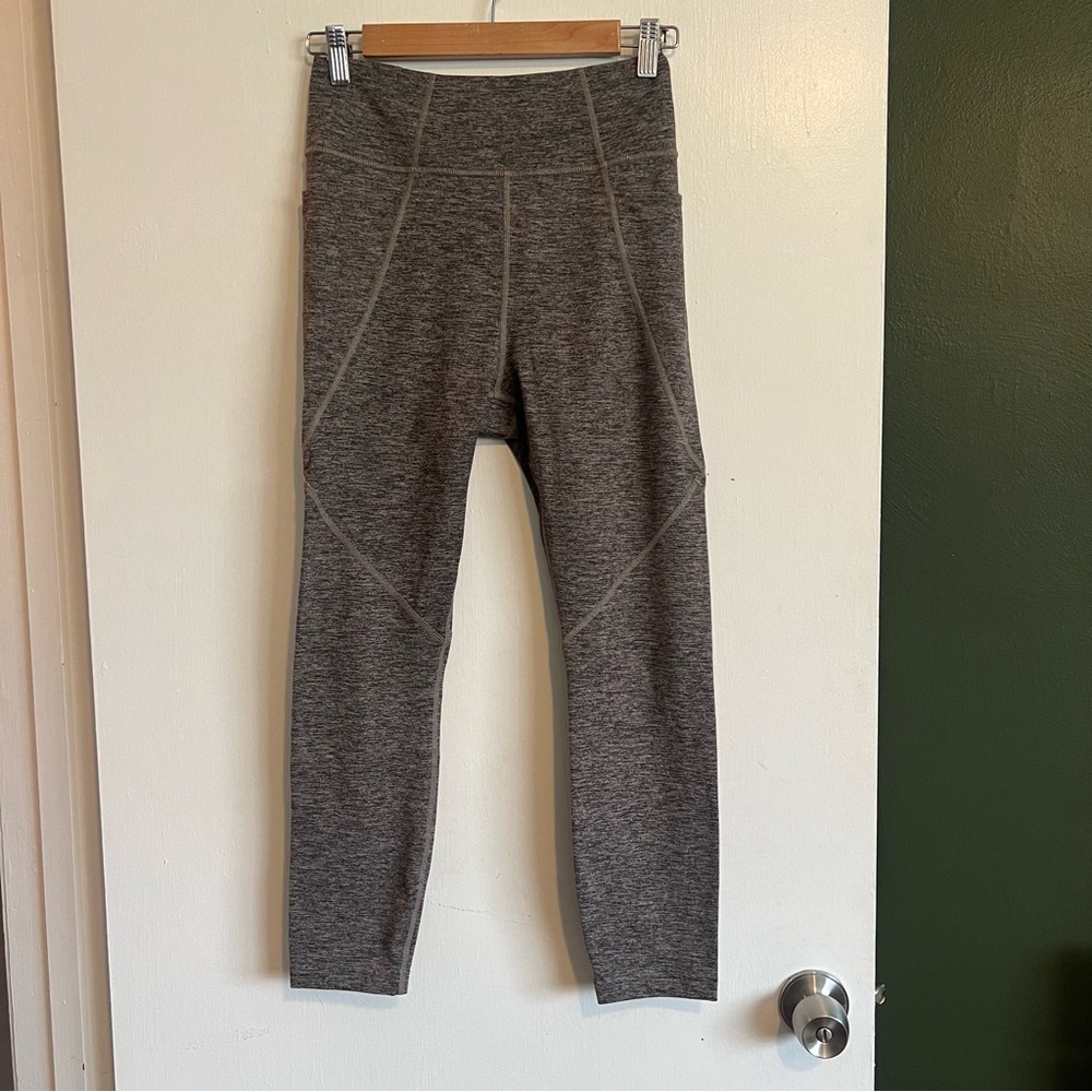 Target Joylab black and taupe heathered athletic leggings size small